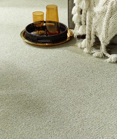 Wool loop carpets 