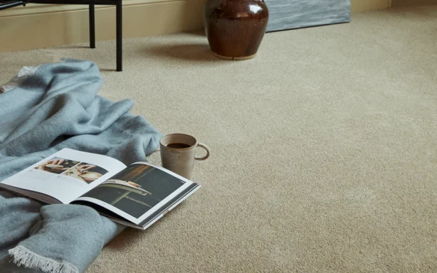 Twist pile carpets